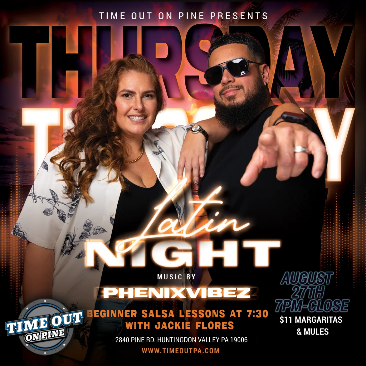 Latin Thursdays flyer