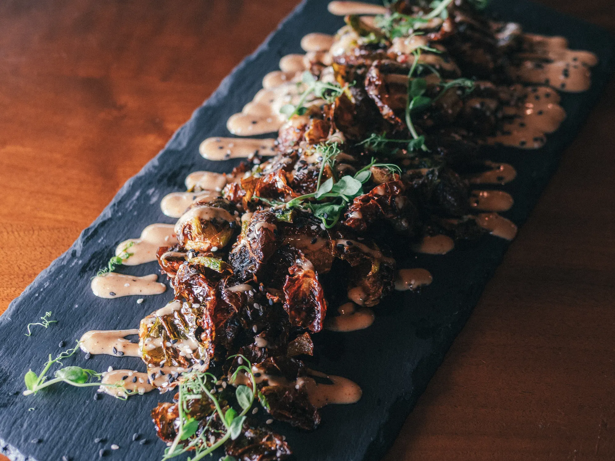 Fried Brussels Sprouts