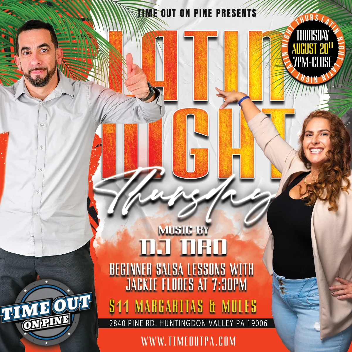 Latin Thursdays flyer