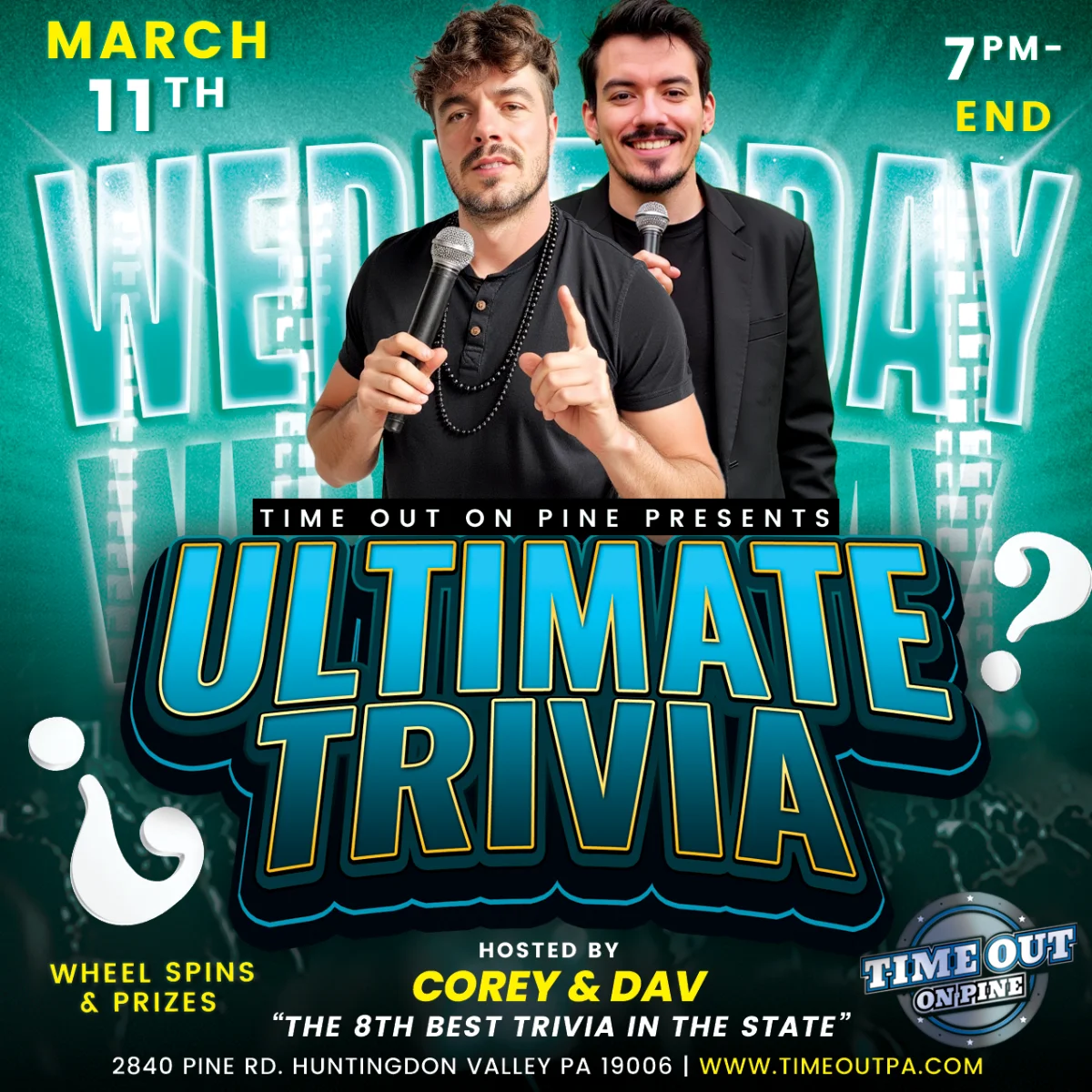 Ultimate Trivia flyer