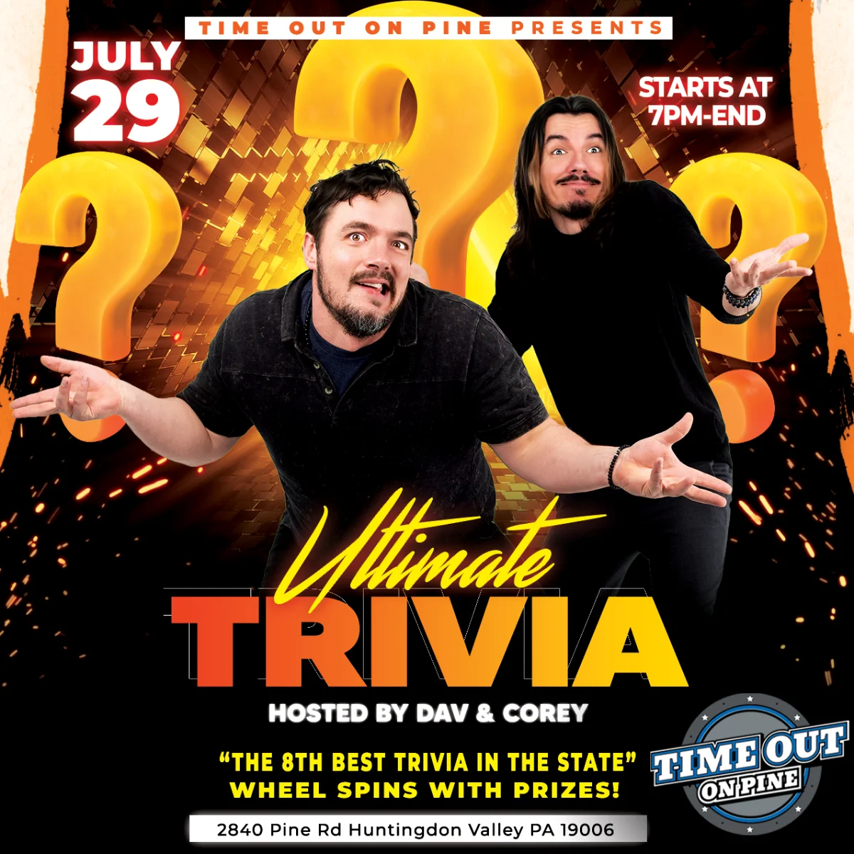 Ultimate Trivia flyer