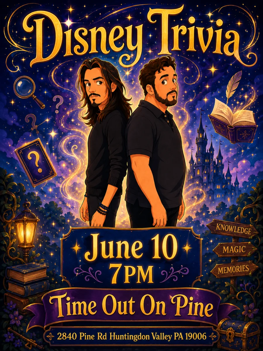 Disney Trivia flyer