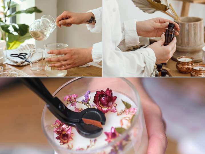 Candle Making Class: Scents and Sensibility flyer