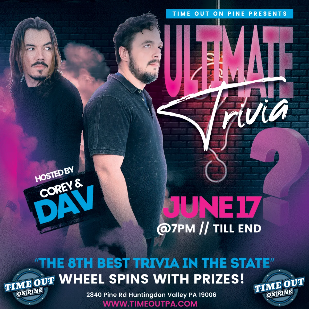 Ultimate Trivia flyer