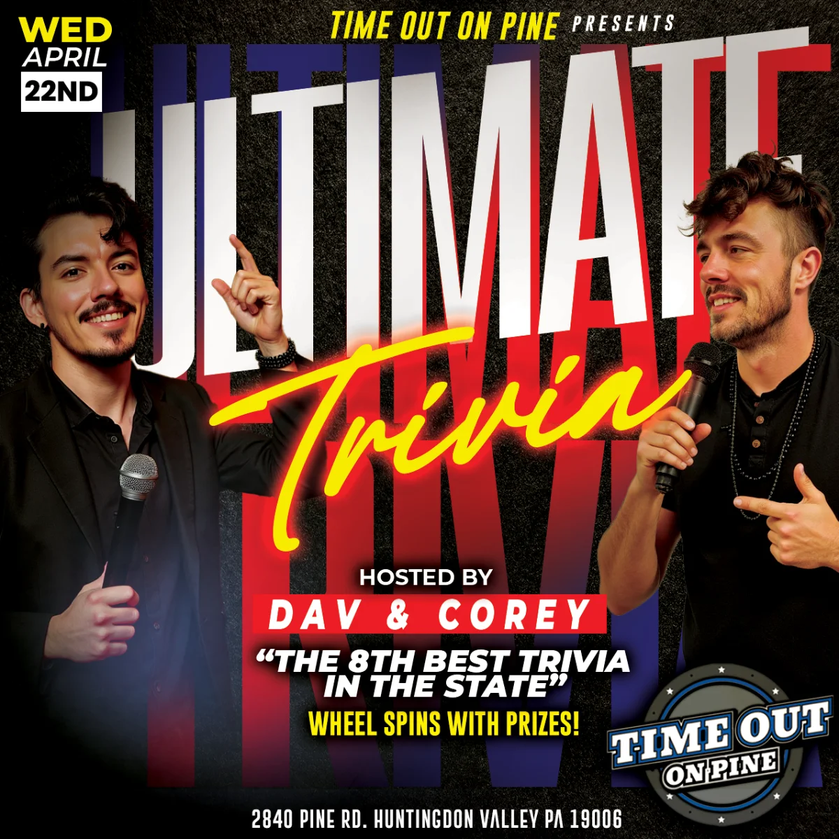 Ultimate Trivia flyer