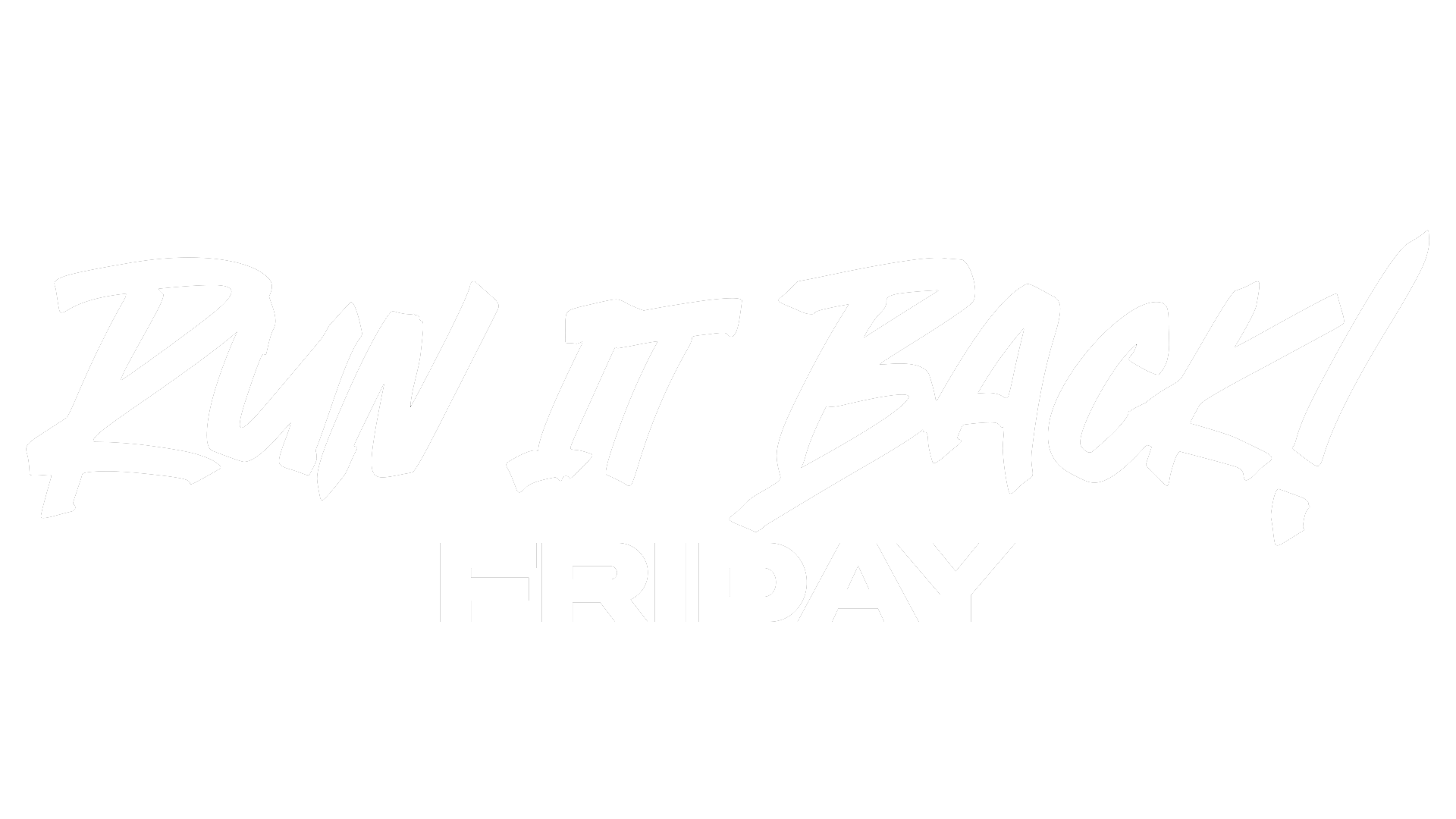Run It Back Friday logo